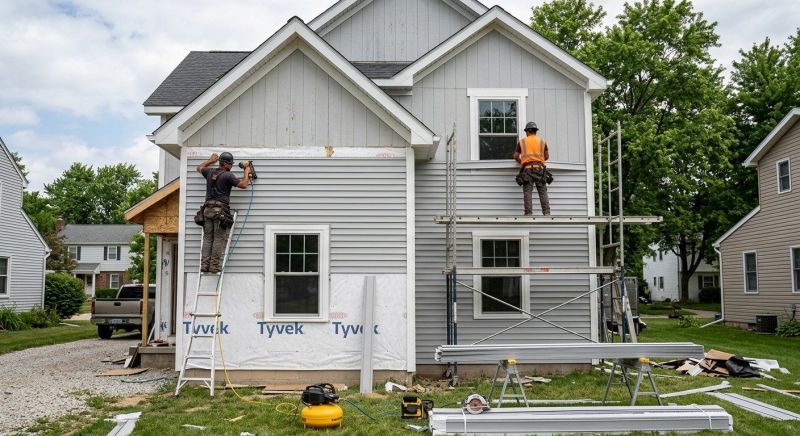 Damaged Siding Replacement in Danbury, CT